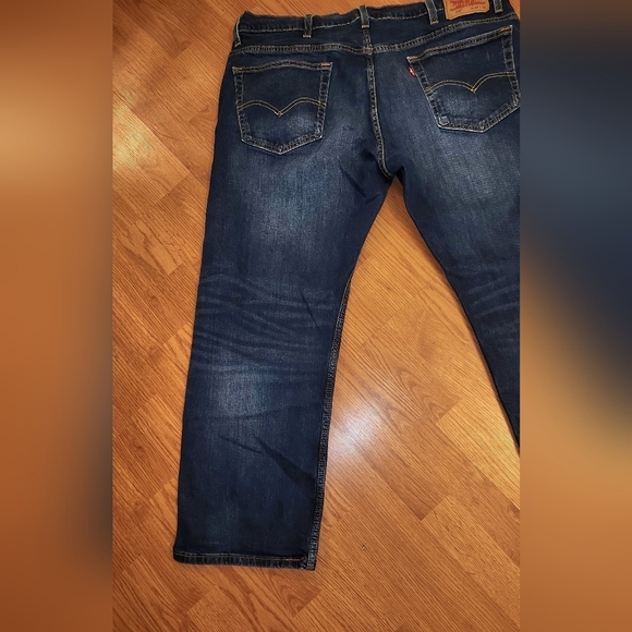 Levis 569 Jeans Men’s 40x30 Blue Denim Relaxed Fit Straight Loose Baggy Dad Norm - Picture 12 of 13